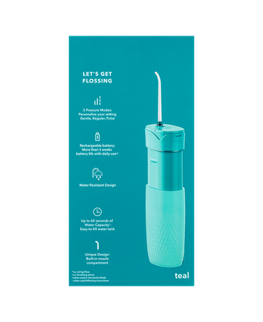 Blast Series 1 Cordless Water Flosser - Teal