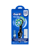 Pro 800 Electric Toothbrush with Travel Case - Black