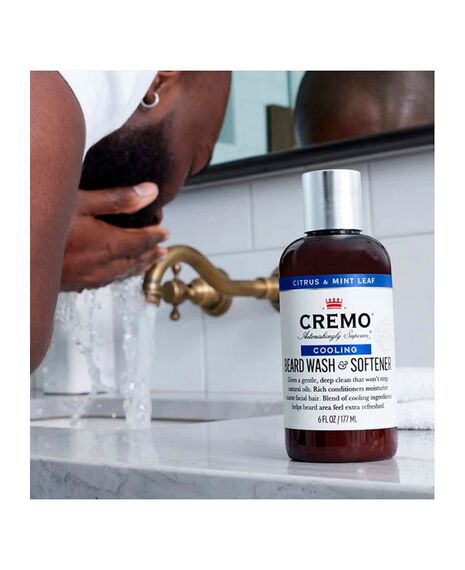 Cooling Citrus & Mint Leaf Beard Wash & Softener - 177mL