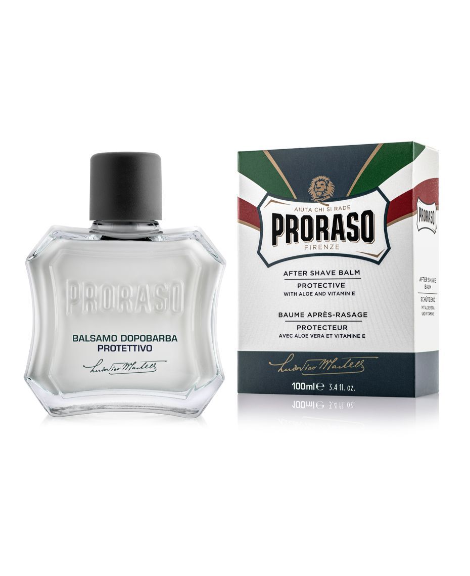 Proraso Protect Aftershave Balm With Aloe Vera Vitamin E 100ml Shaver Shop