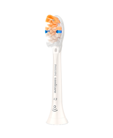 Sonicare A3 Premium All-in-One Brush Head Refills 4 Pack - White