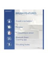 Smart 5000 Electric Toothbrush with 2 Handles