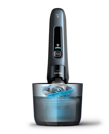 Series i9000 Wet & Dry Electric Shaver with Quick Clean Pod & Charging Stand