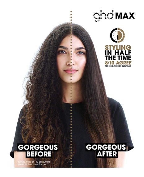 max wide plate hair straightener festive gift set - limited edition