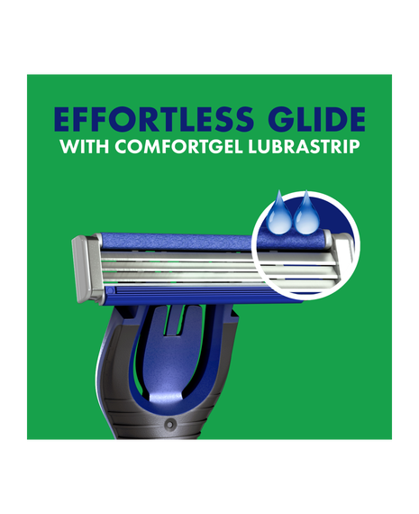 Solo 3 Razor with Blades Refill 16 Pack