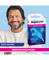 SupaGRIP Floss Picks 20 Pack