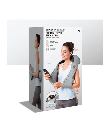 Neck and Back Shiatsu Heated Massager