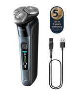 Series i9000 Wet & Dry Electric Shaver with Quick Clean Pod & Charging Stand