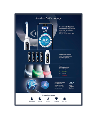 iO6 Electric Toothbrush - White