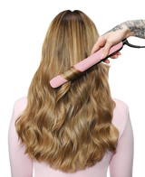 Gold Hair Straightener in Dusted Pink - Limited Edition
