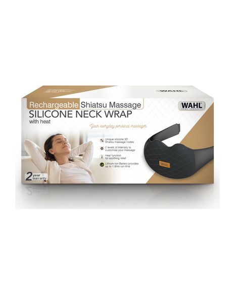 Cordless Silicone Neck Wrap Massager