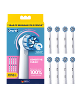 Sensitive Clean Brush Head Refills 8 Pack