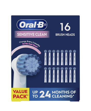 Sensitive Clean Brush Head Refills 16 Pack