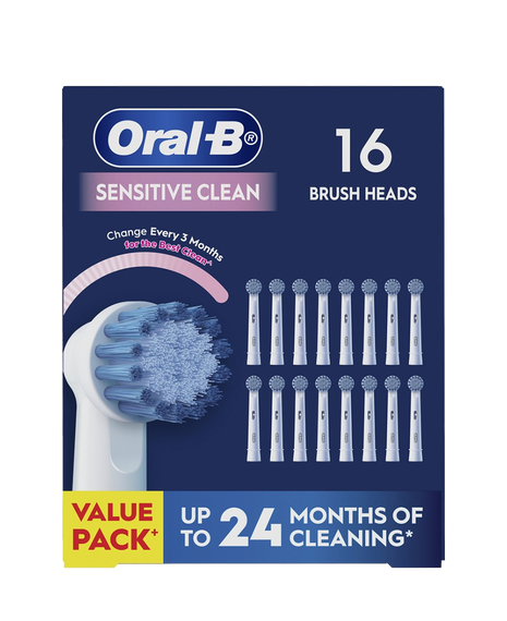 Sensitive Clean Brush Head Refills 16 Pack