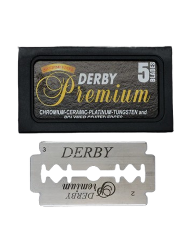 Premium Double Edge Safety Razor Blades 5 Pack