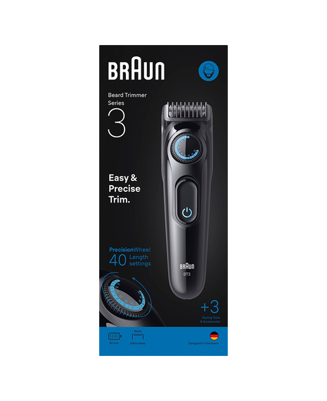 Series 3 Beard Trimmer with 3 Styling Tools & Accessories