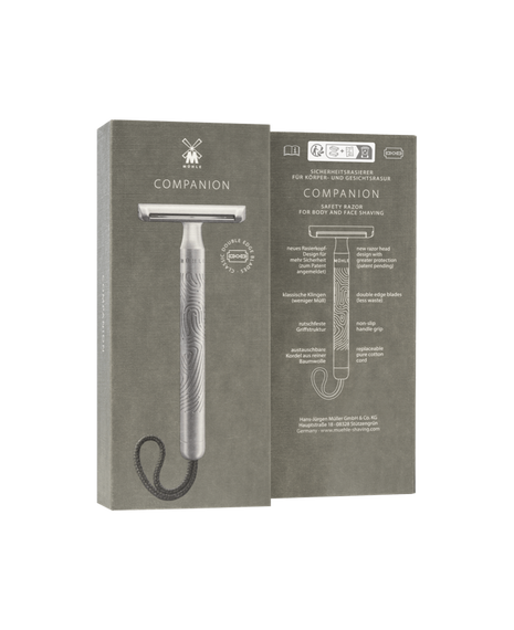 COMPANION Closed Comb Safety Razor - Stone