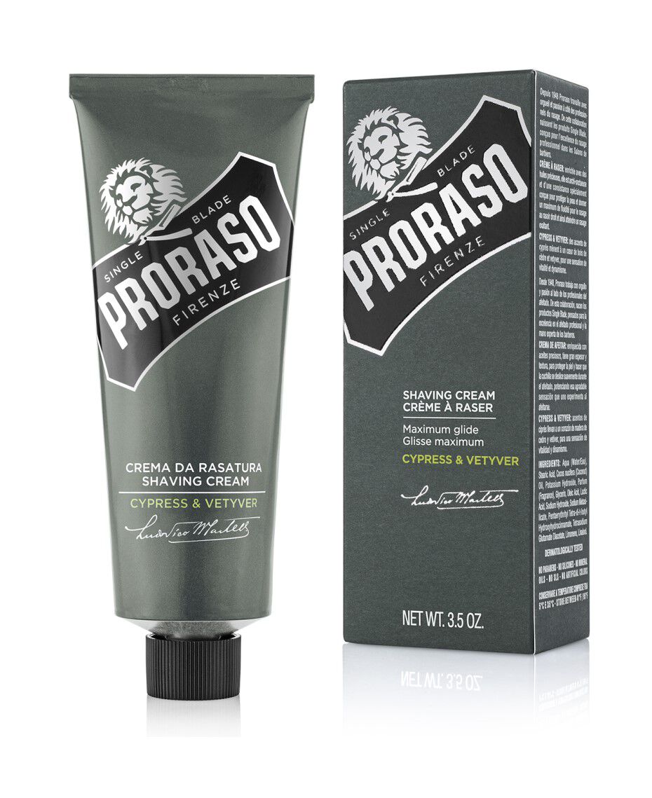 Proraso Shave Cream Tube with Cypress Vetyver 100mL Shaver Shop