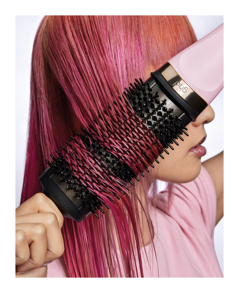 duet blowdry 2 in 1 hair dryer brush in pink sorbet - limited edition