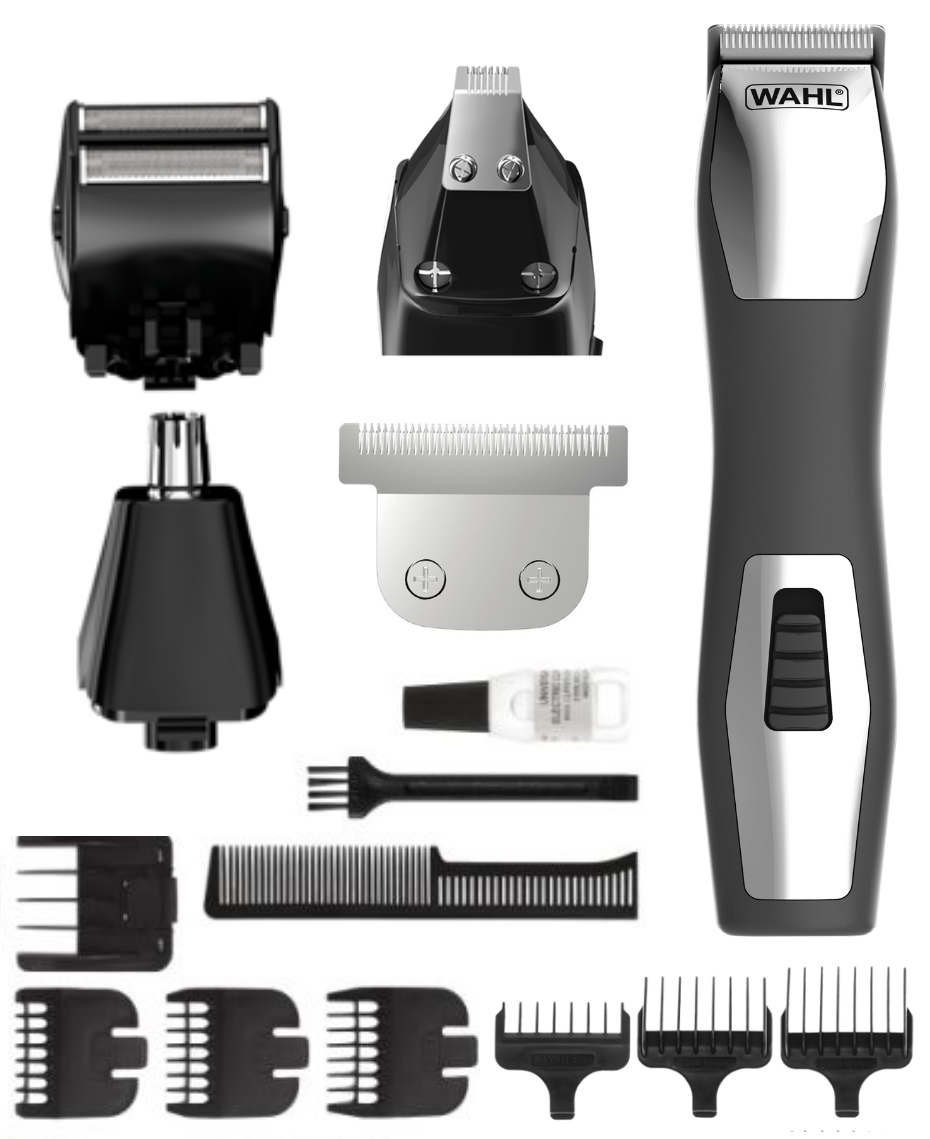 wahl groomsman rechargeable grooming kit