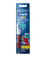 Kids Marvel Spider-Man Replacement Brush Head Refills 4 Pack