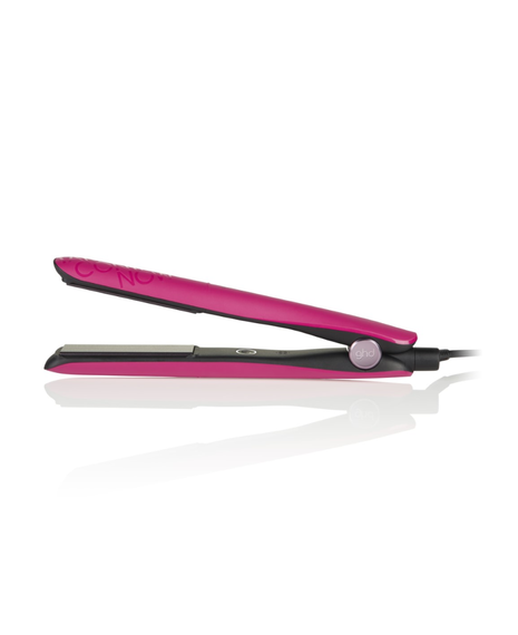 gold® hair straightener limited edition take control in orchid pink