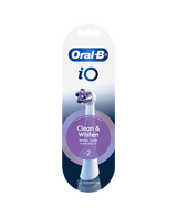 iO Clean & Whiten Brush Head Refills 2 Pack - White