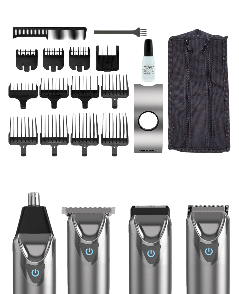 Wahl superior performance stainless steel lithium ion grooming kit clearance