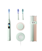 X Ultra S Smart Sonic Electric Toothbrush - Green with 3 Replacement Brush Head Refills