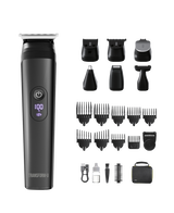 Stainless Steel sUper-close+ Trimmer - Black