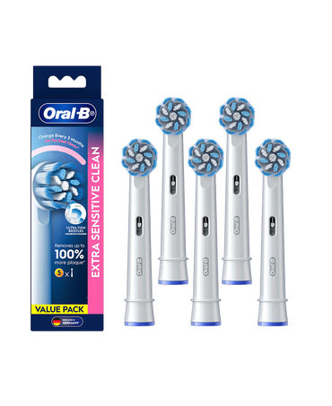 Extra Sensitive Clean Brush Head Refills 5 Pack