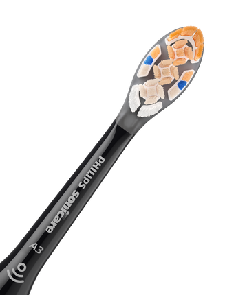 Sonicare A3 Premium All-in-One Brush Head Refills 2 Pack - Black