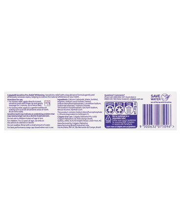 Sensitive Multi Protection Toothpaste, 110g, For Sensitive Teeth Pain Relief