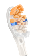 Sonicare A3 Premium All-in-One Replacement Head Refills 4 Pack - White