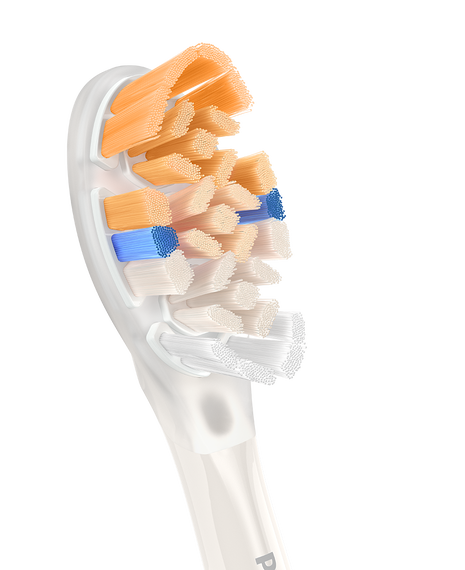 Sonicare A3 Premium All-in-One Replacement Head Refills 4 Pack - White