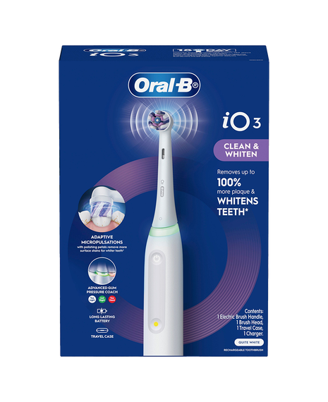 iO3 Electric Toothbrush - White