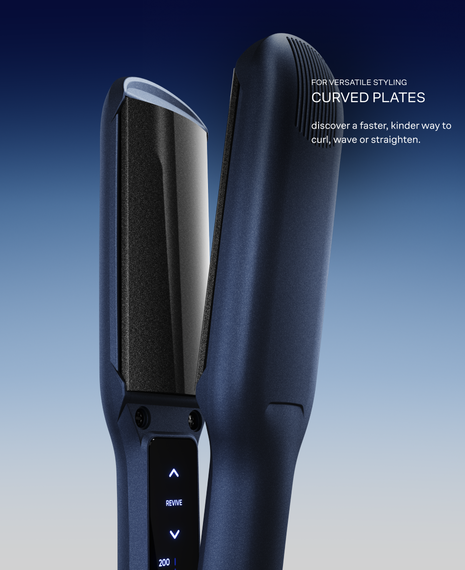 The Contouring Wide Iron Hair Straightener