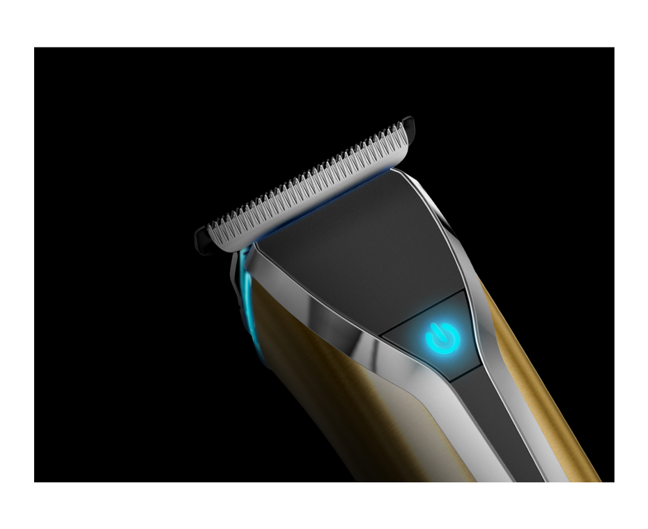 Wahl Waterproof LithiumIon 18K Stainless Steel Grooming Kit with Bonus Storage Case Gold