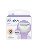 Intuition Pure Nourishment Blade Refills 4 Pack