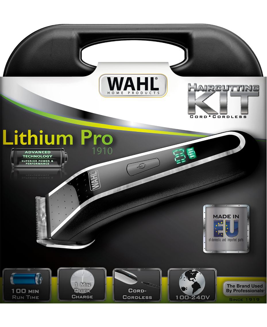 lithium pro lcd hair clipper