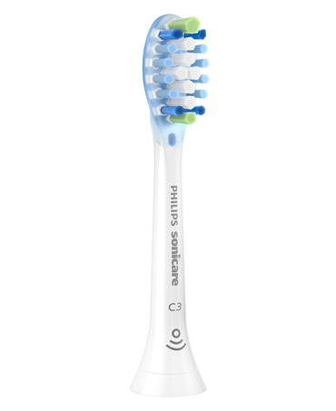 Sonicare C3 Premium Plaque Defence Brush Head Refills 4 Pack - White