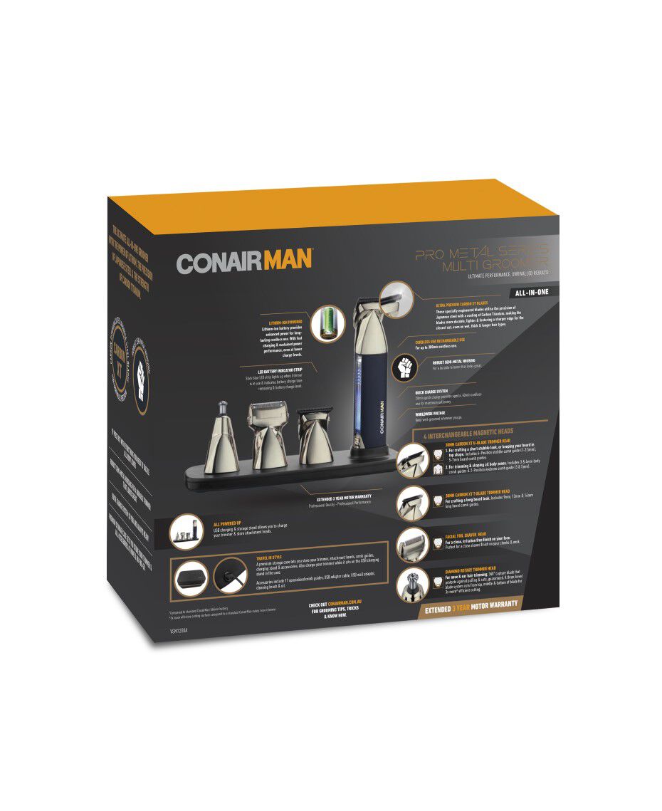 ConairMan Pro Metal Series Multi Groomer Shaver Shop