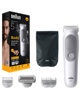 Series 5 Waterproof Body Groomer with 6 Grooming Tools & Accessories