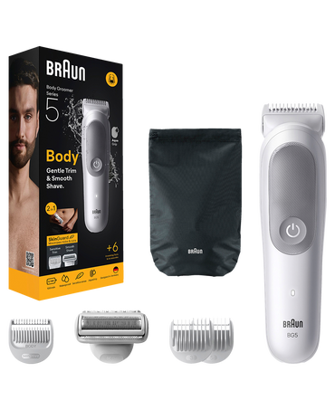 Series 5 Waterproof Body Groomer with 6 Grooming Tools & Accessories