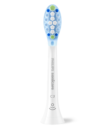 Sonicare C3 Premium Plaque Defence Brush Head Refills 4 Pack - White