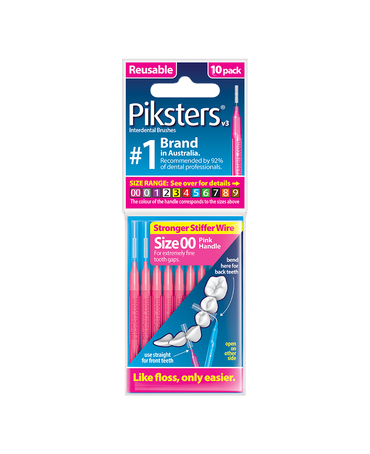 Interdental Brushes 10 Pack - Size 00