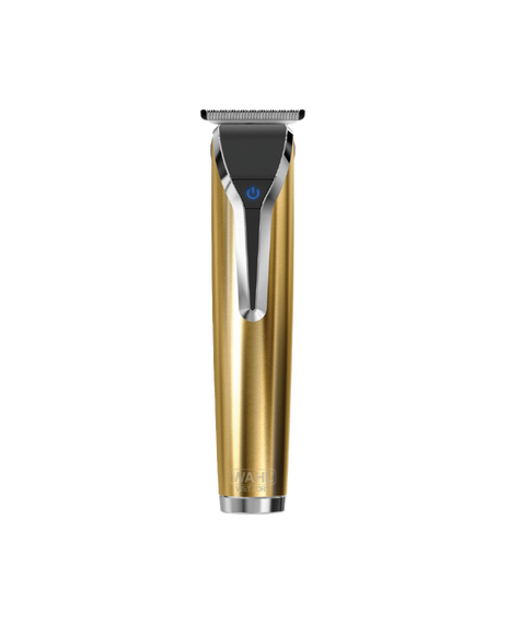 Waterproof Lithium-Ion 18K Stainless Steel Grooming Kit with Bonus Storage Case - Gold