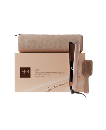 Gold Hair Straightener in Cashmere Beige - Limited Edition
