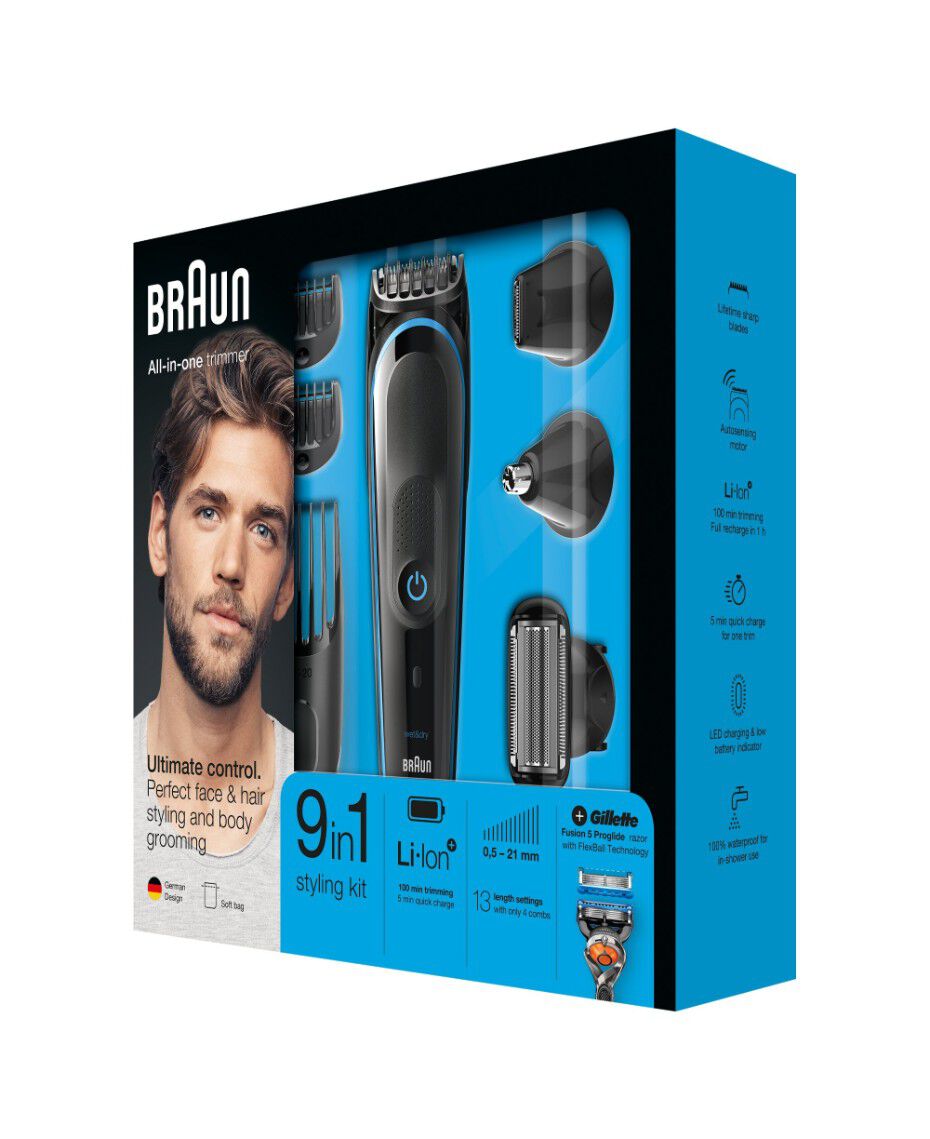 Braun 9 In 1 Multi Grooming Kit Shaver Shop