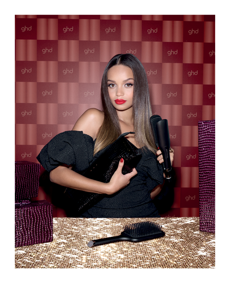 chronos max wide plate hair straightener gift set - limited edition